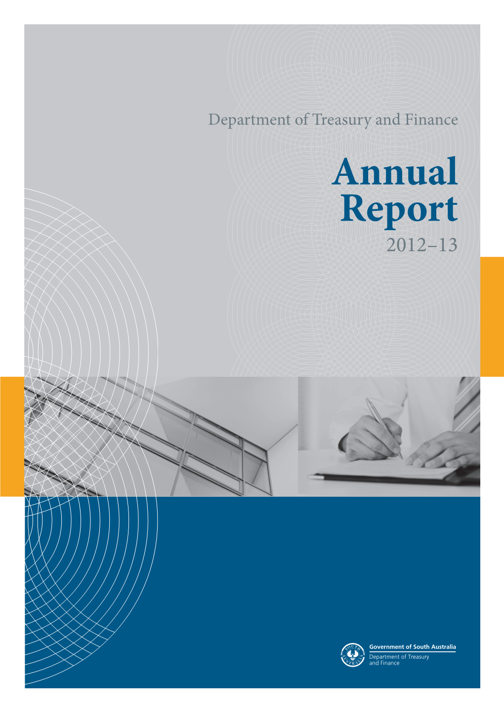 Department of Treasury and Finance Annual Report 2012–13