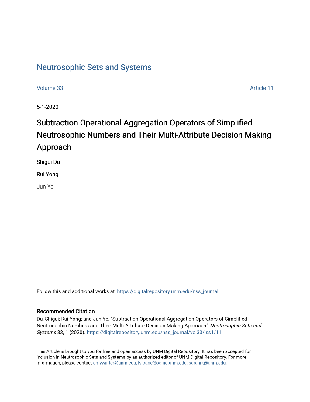 Subtraction Operational Aggregation Operators of Simplified Neutrosophic Numbers and Their Multi-Attribute Decision Making Approach