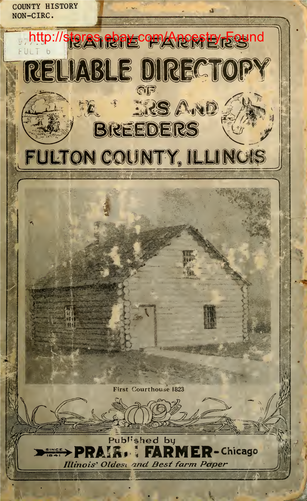 Prairie Farmers Directory of Fulton County, Illinois, 1917