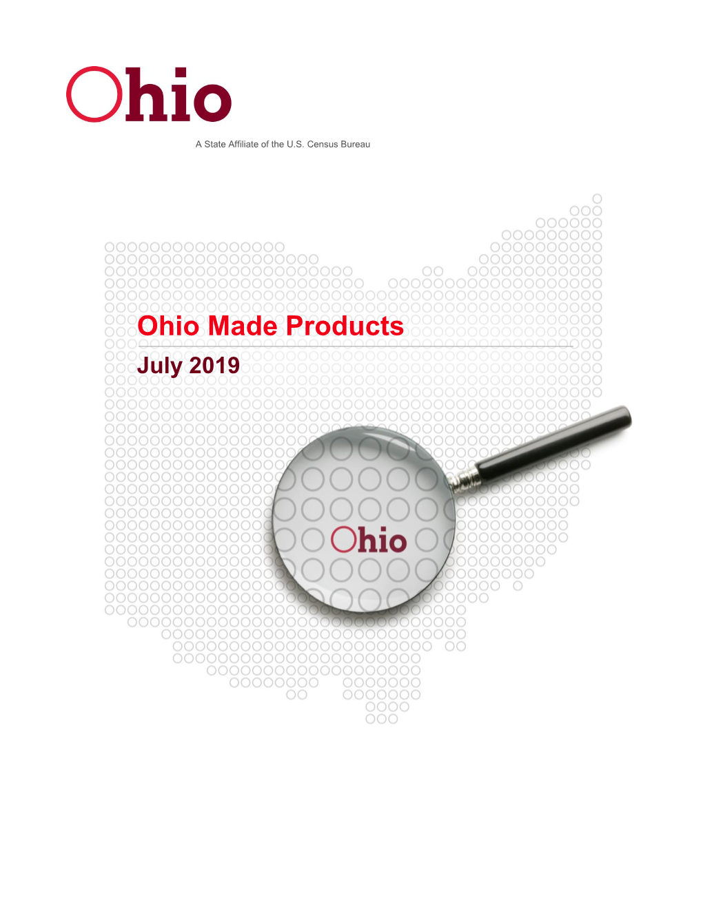 Ohio Made Products July 2019 OHIO MADE PRODUCTS