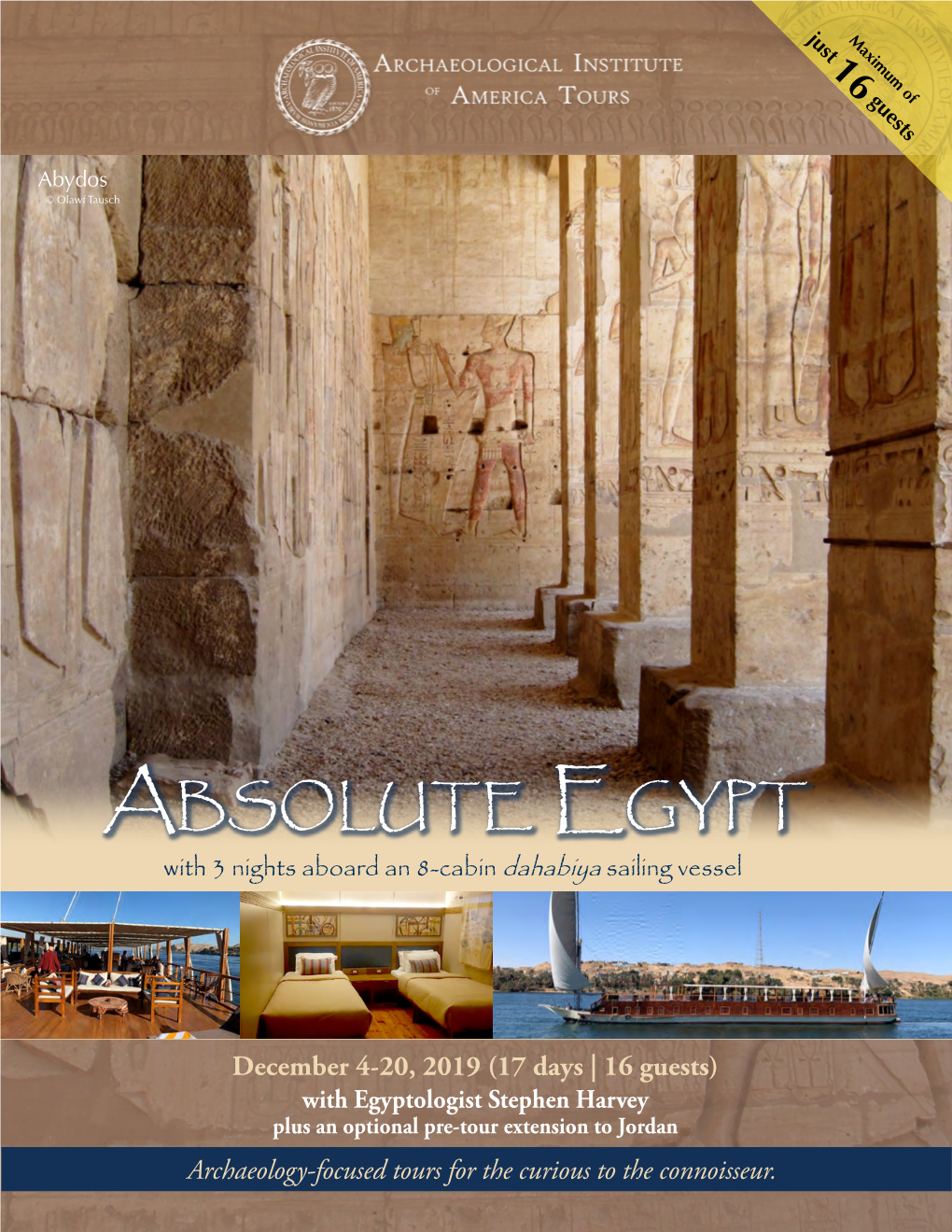 Absolute Egypt Itinerary Is Carefully Crafted to Provide the Discerning Traveler with the Finest Egypt Tour Available