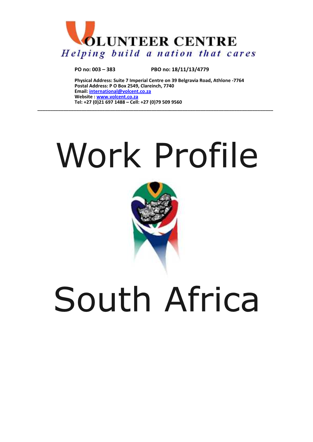 Work Profil South Africa.Wps