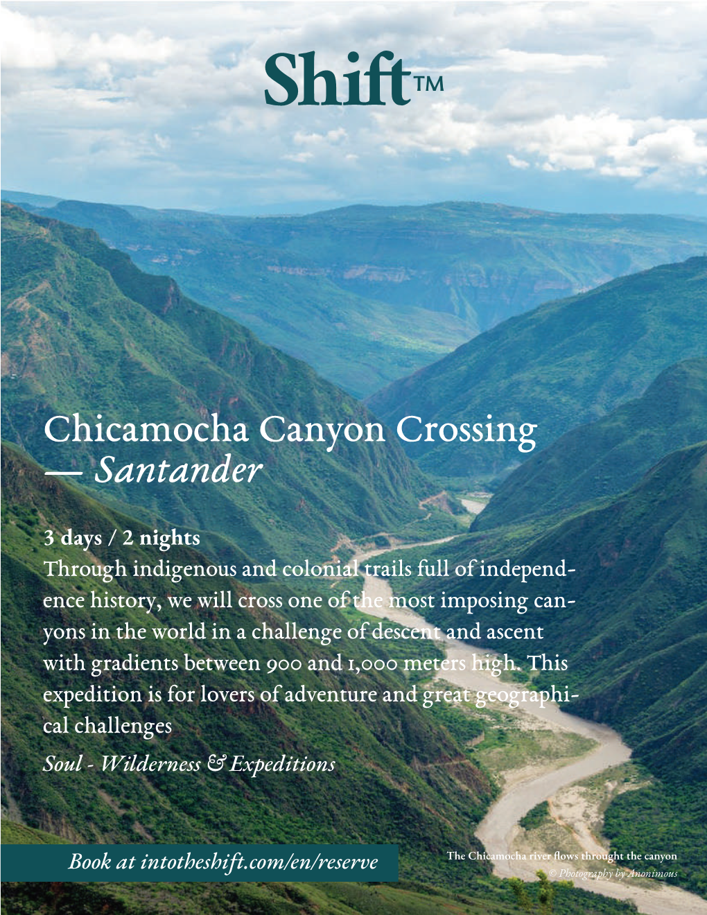 Chicamocha Canyon Crossing — Santander