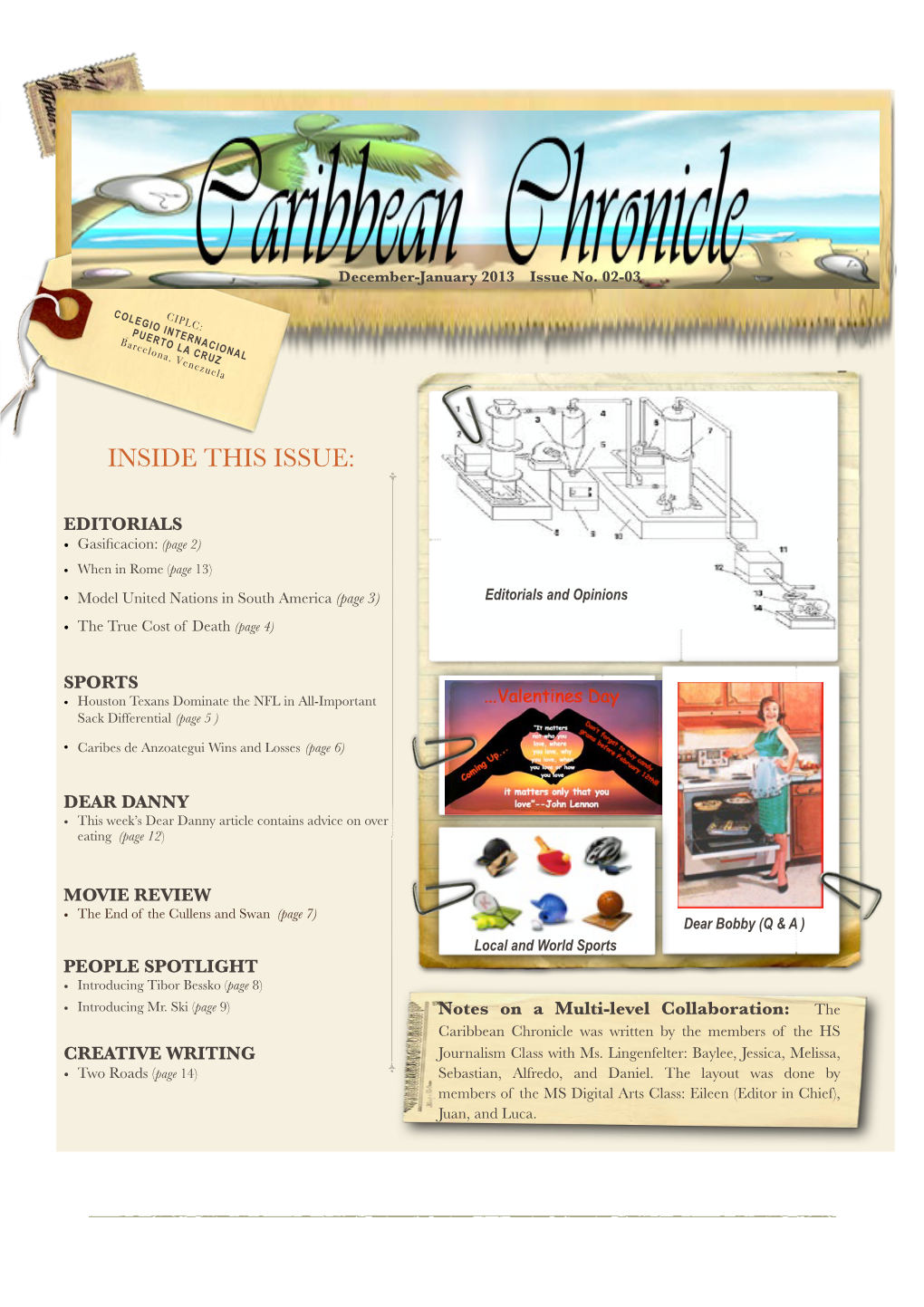 Caribbean Chronicle- Issue December-January 2013