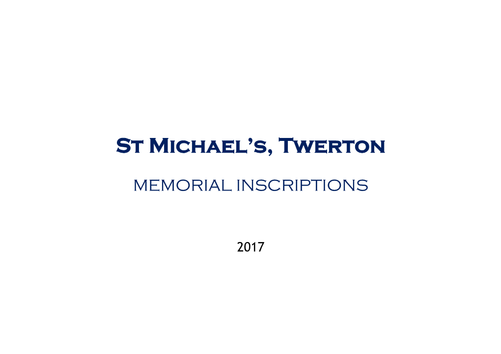 St Michael's, Twerton