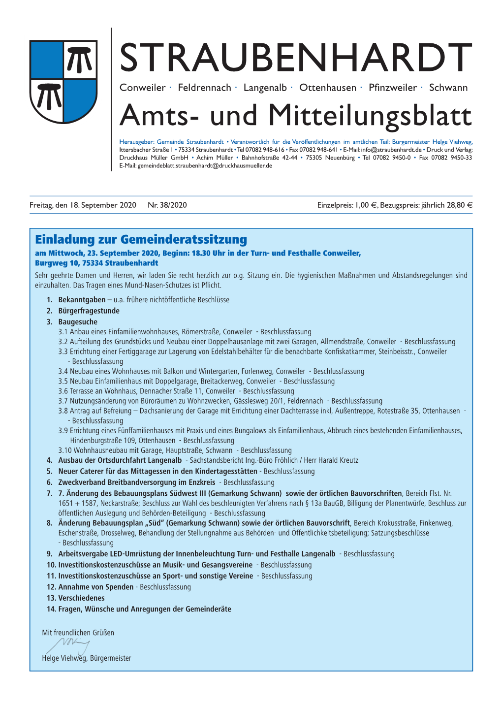 Ausgabe 38/2020