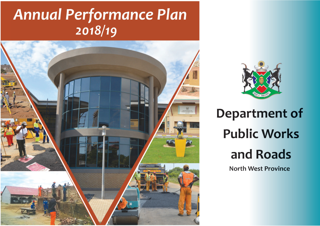 Annual Performance Plan 2018/19 – 2020/21 Mtef