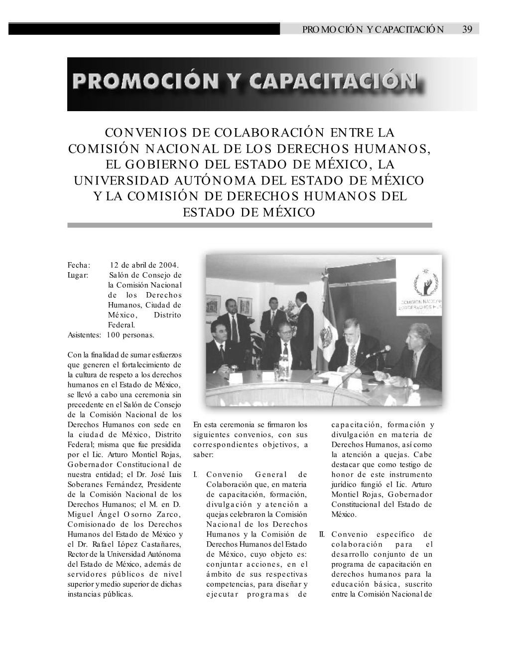 Convenios De Colaboración Entre La