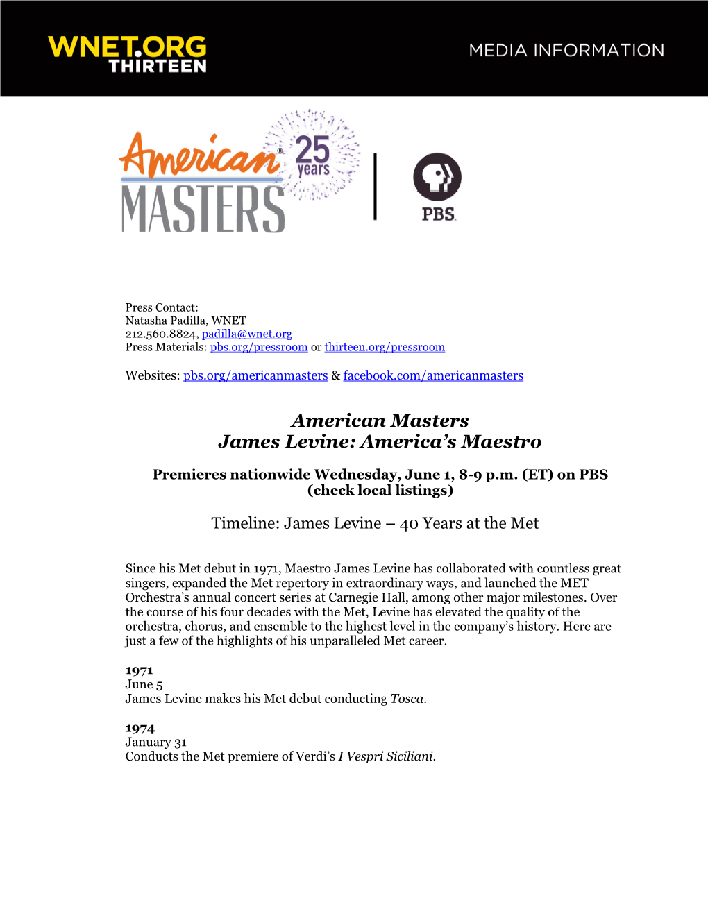 AM James Levine Timeline FINAL