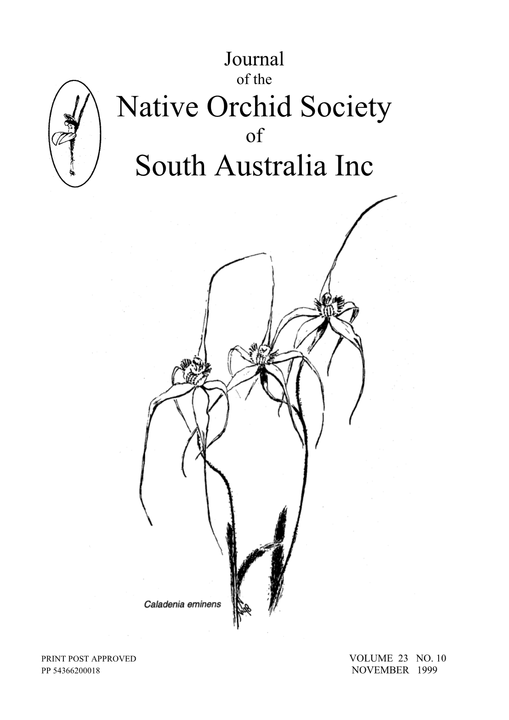 Native Orchid Society South Australia