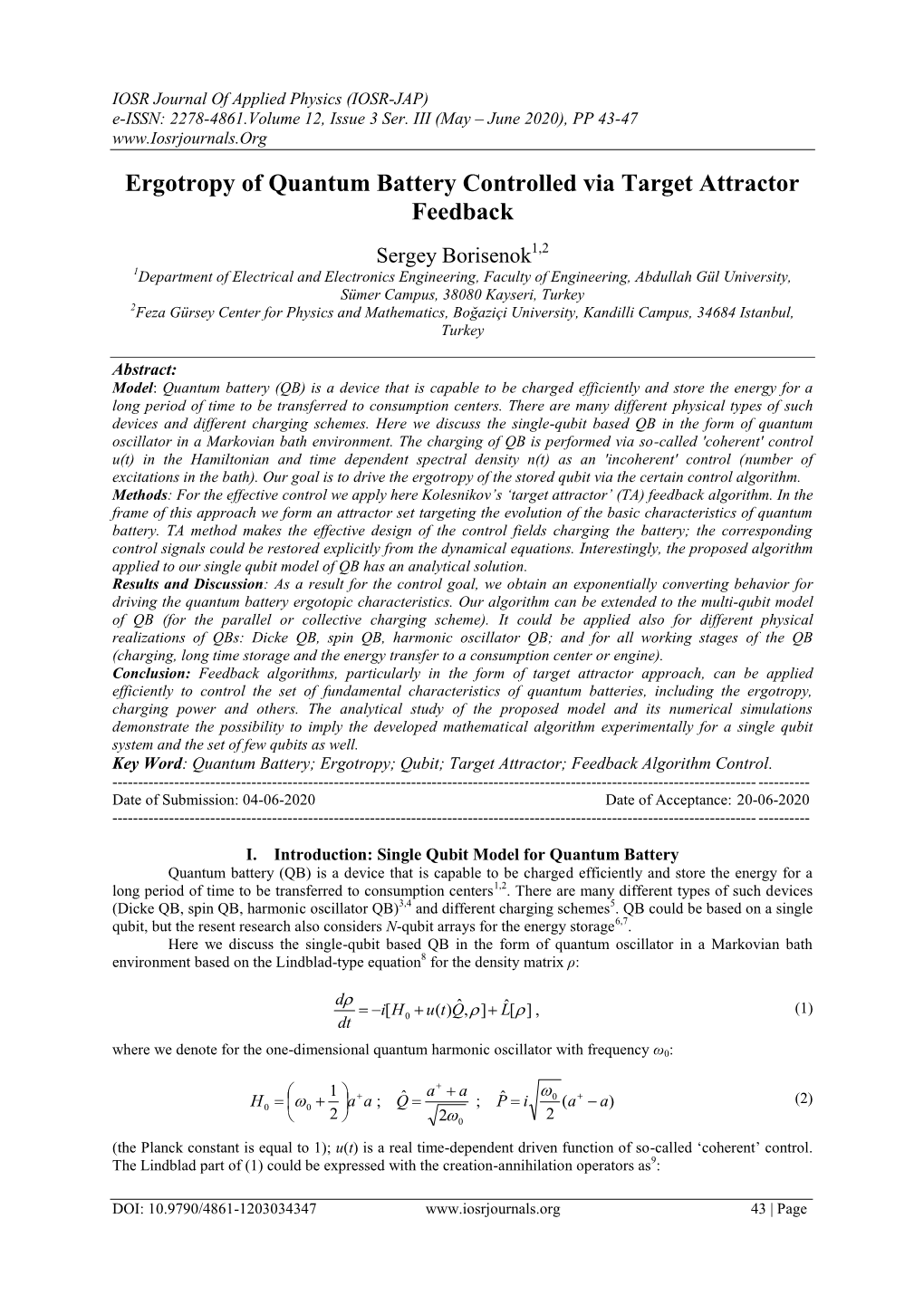 Ergotropy of Quantum Battery Controlled Via Target Attractor Feedback