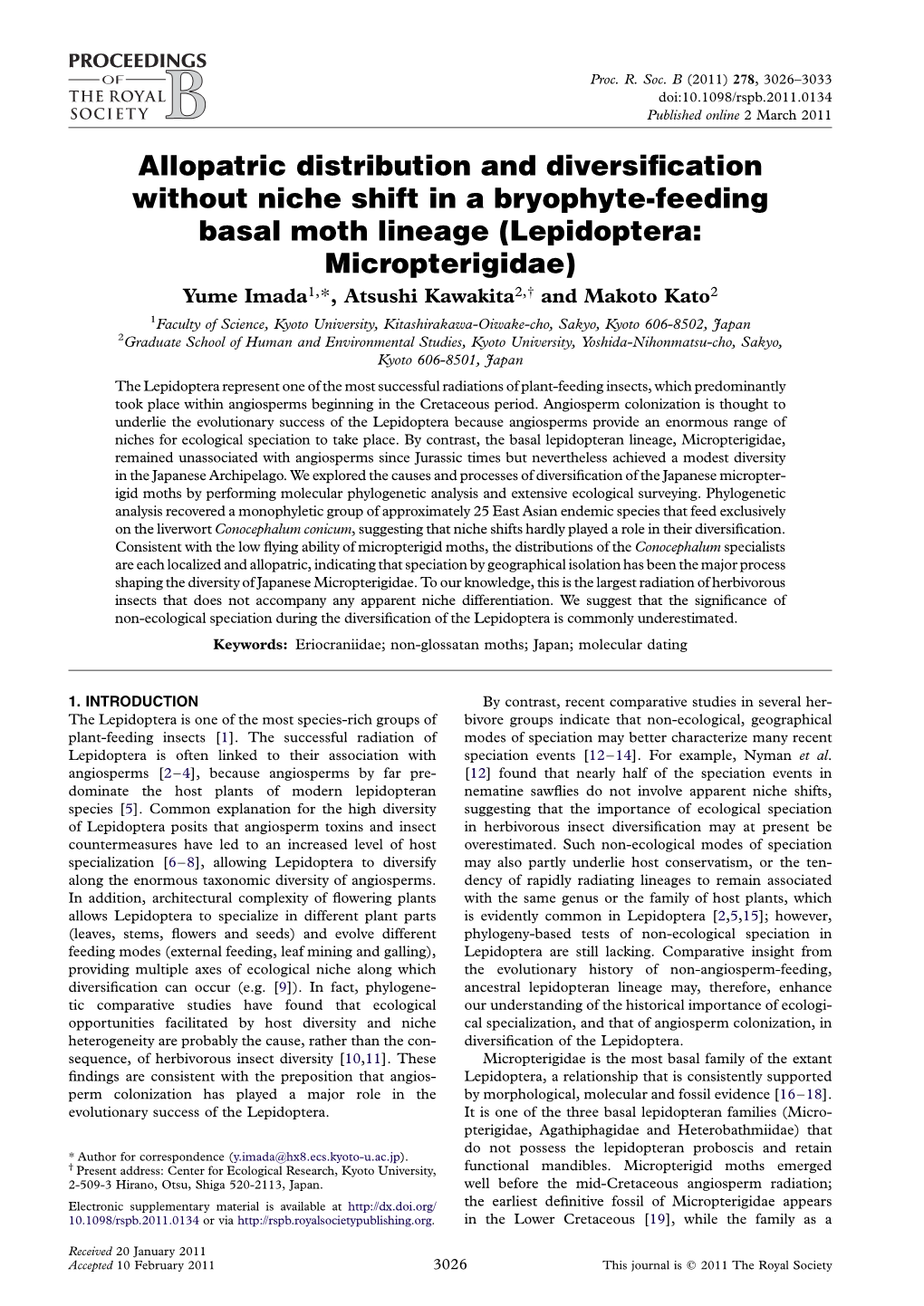 Lepidoptera: Micropte