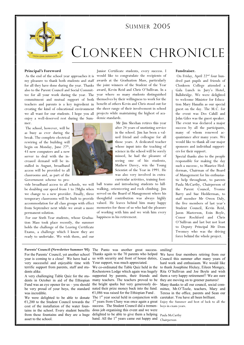 Clonkeen Chronicle