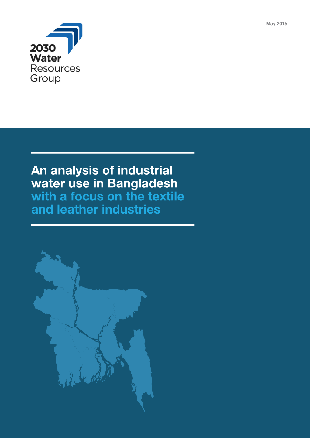 An Analysis of Industrial Water Use in Bangladesh with a Focus on The