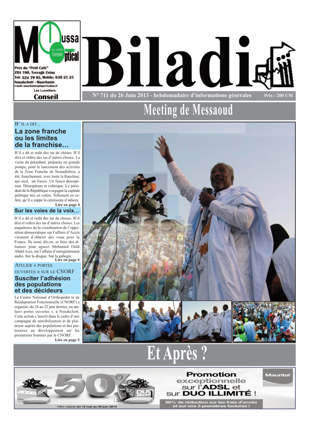 Biladi N°711