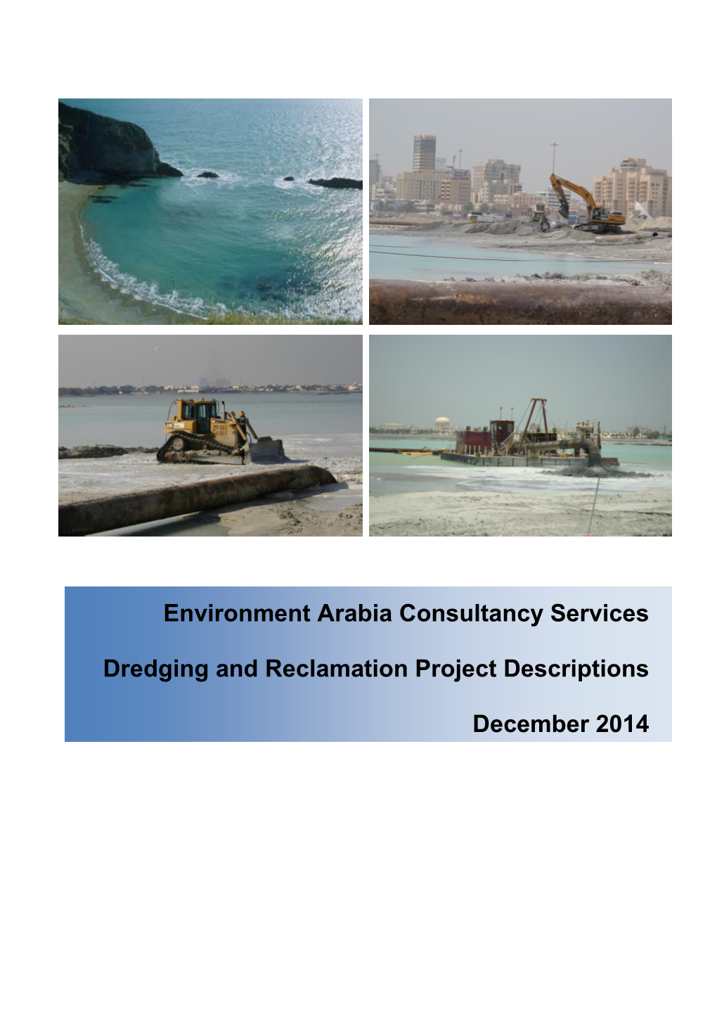 Environment Arabia Consultancy Services Dredging And