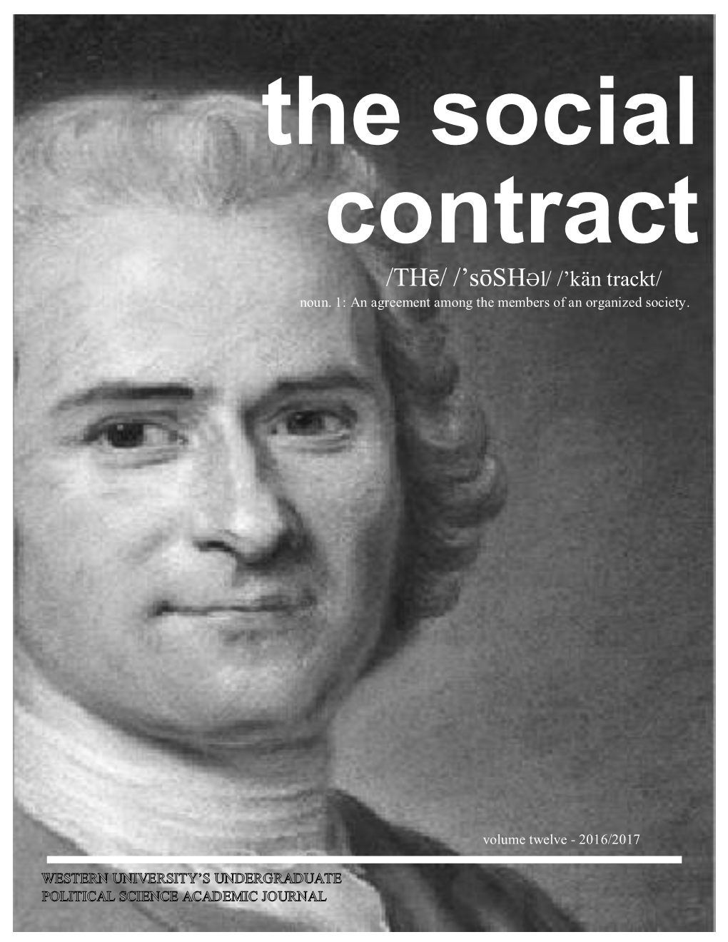 2017 Issue of the Social Contract