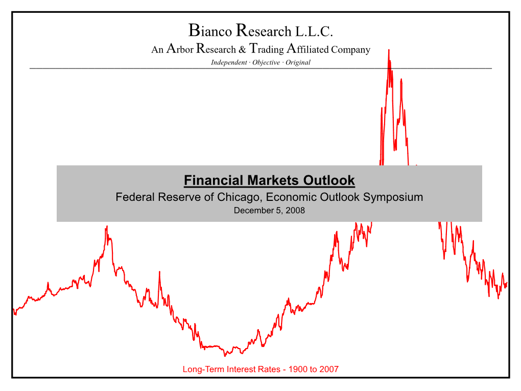 Bianco Research L.L.C