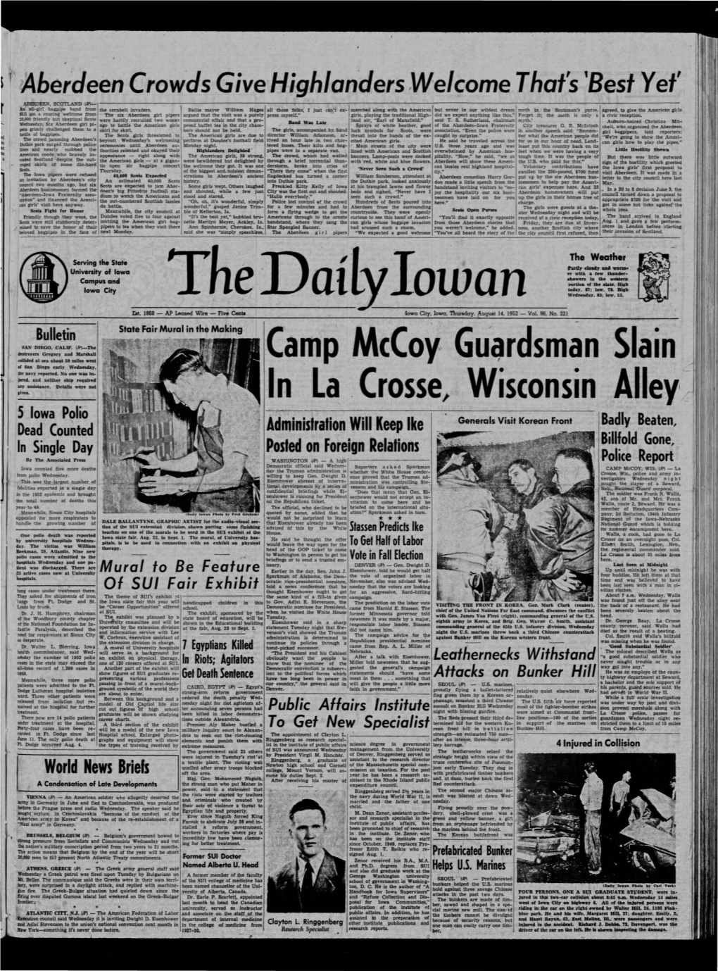 (Iowa City, Iowa), 1952-08-14