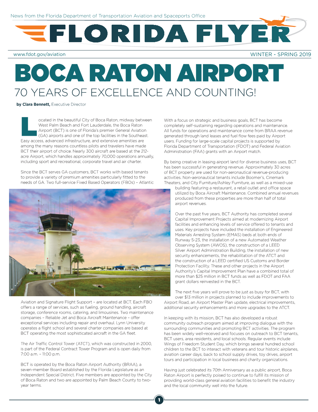 Boca Raton Airport 70 Years of Excellence and Counting!