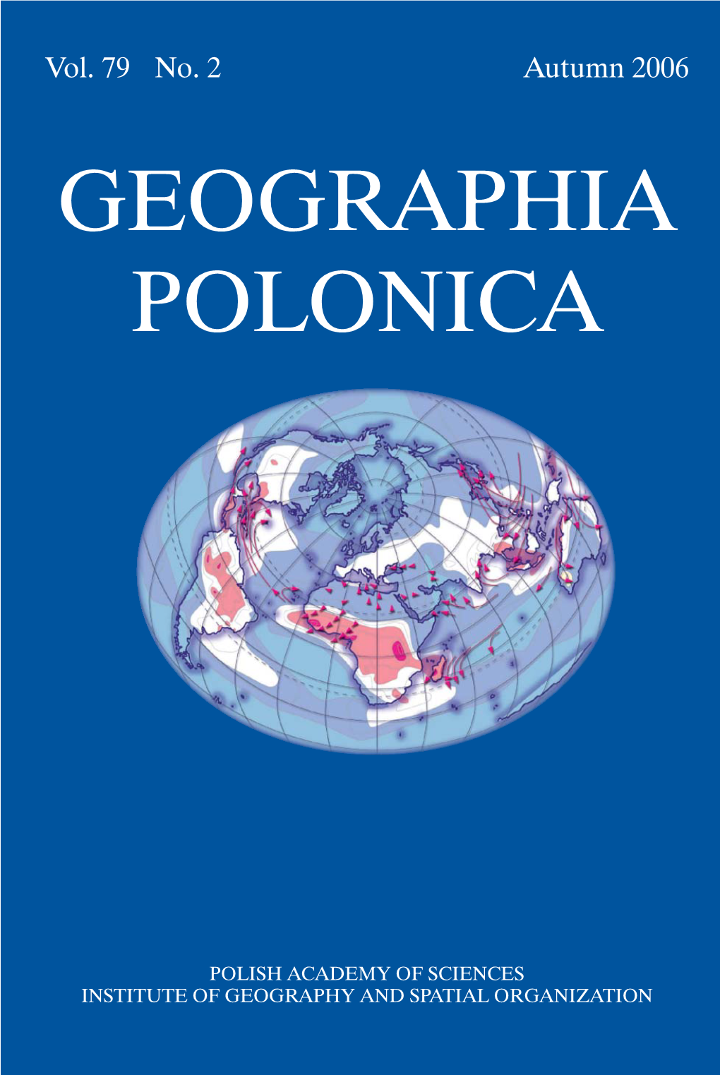 Geographia Polonica Vol. 79 No. 2