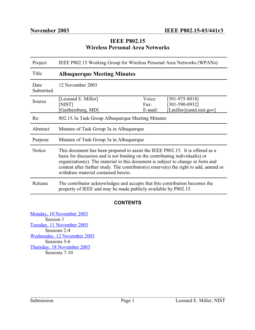 Wireless Personal Area Networks s34