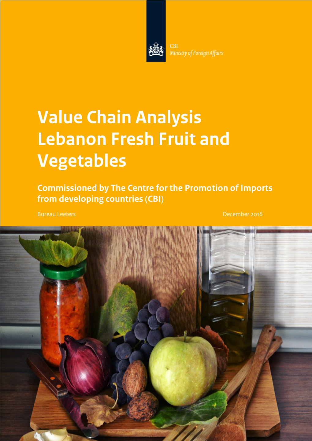 Value Chain Analysis Lebanon Fresh Fruit and Vegetables