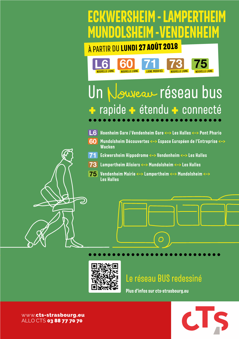 Un Réseau Bus + Rapide + Étendu + Connecté