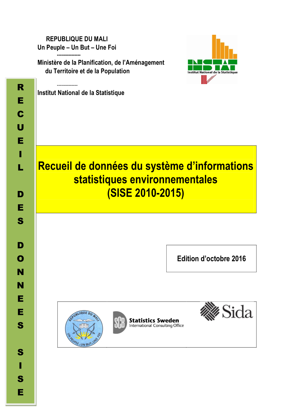 Recueil De Données Du Système D'informations Statistiques