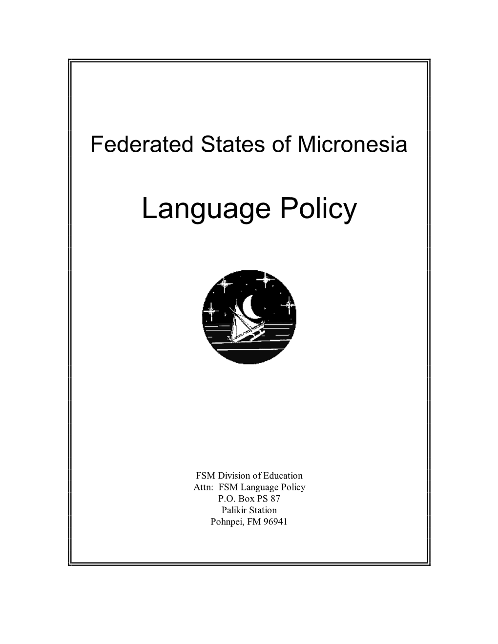 Language Policy