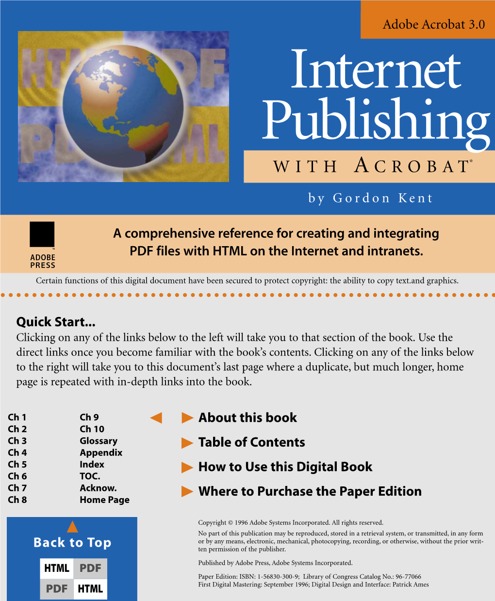 Internet Publishing with ACROBAT®