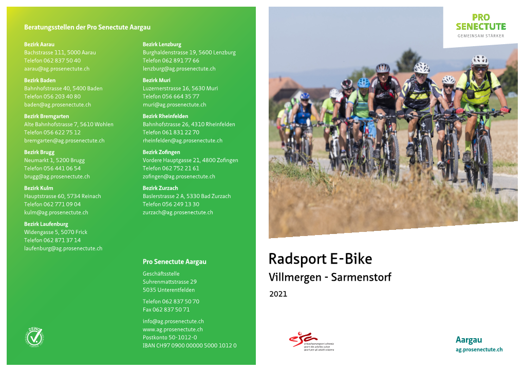 Radsportgruppe E-Bike Villmergen