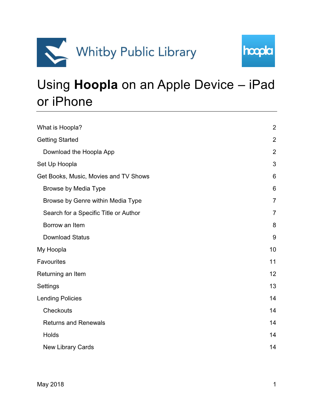 Using Hoopla on an Apple Device – Ipad Or Iphone