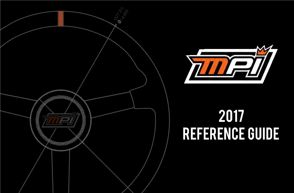 2017 Reference Guide Tab Le of Contents