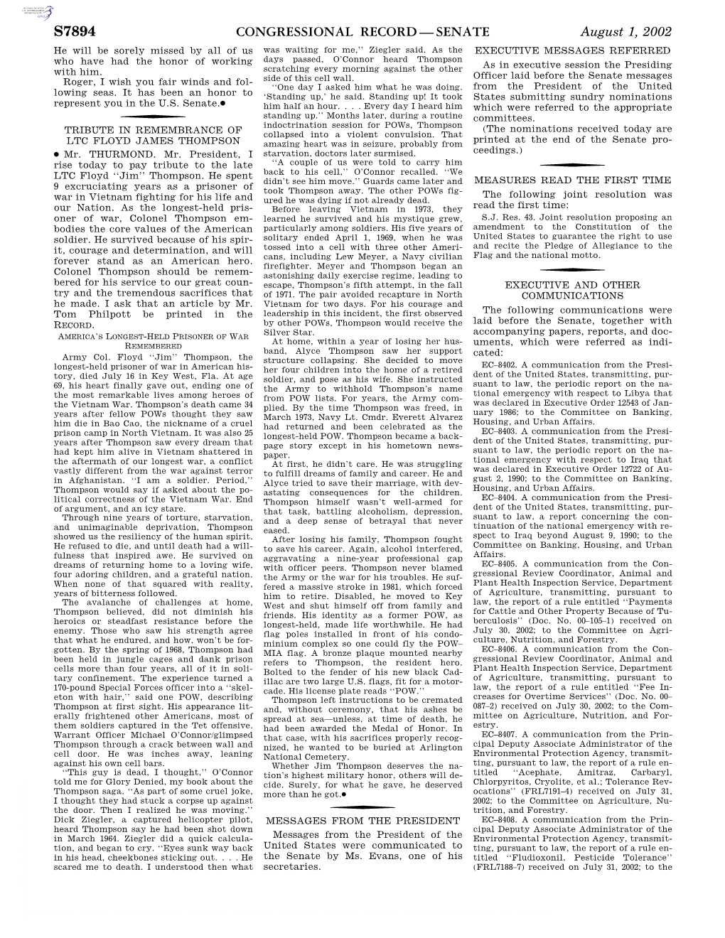 Congressional Record—Senate S7894