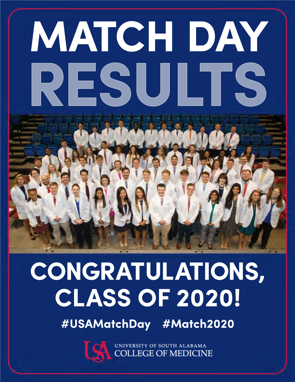 USA College of Medicine Match Day Results 2020