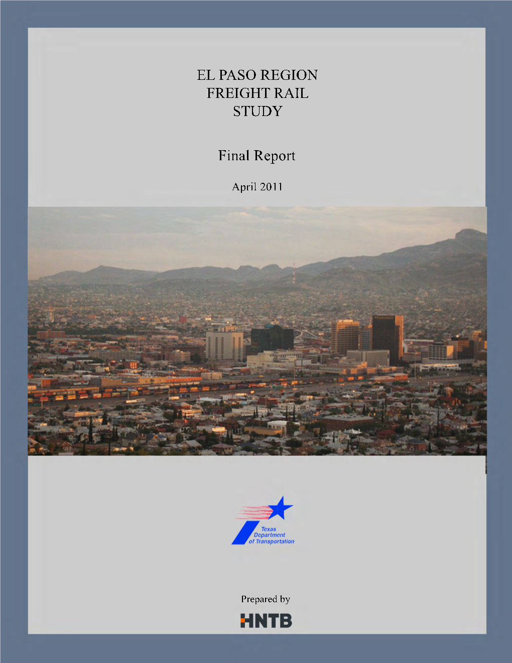 El Paso Region Freight Rail Study