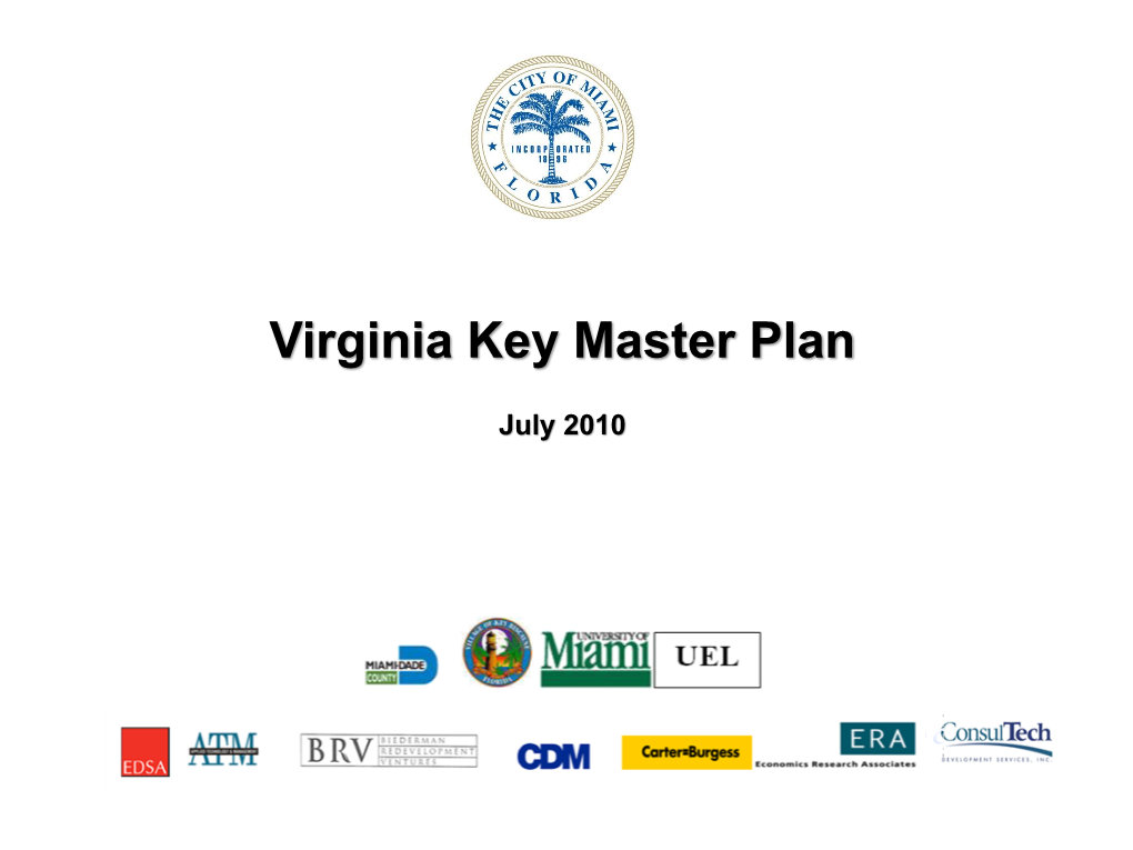 Virginia Key Master Plan