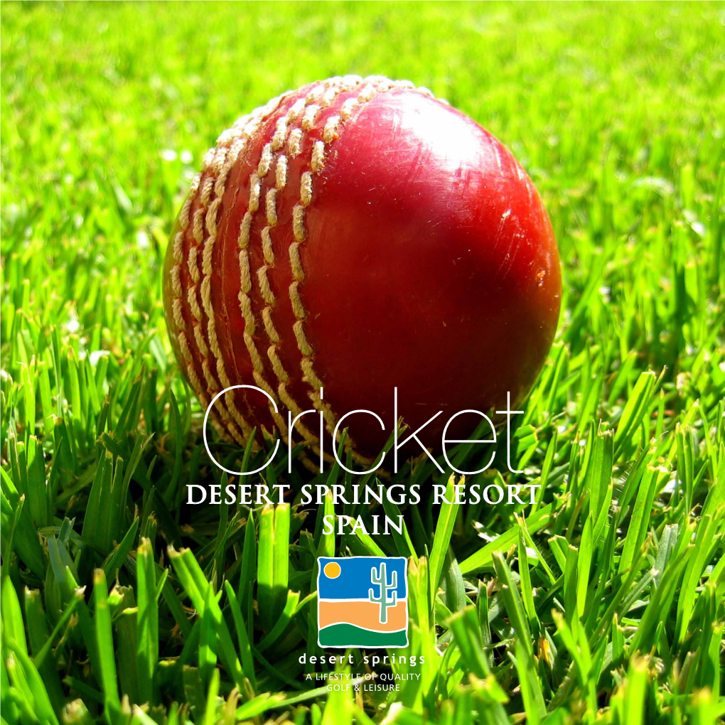 Cricket-Brochure.Pdf