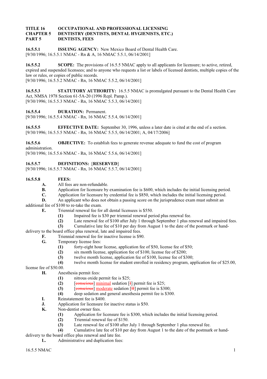 Title 16 Occupational and Professional Licensing s6