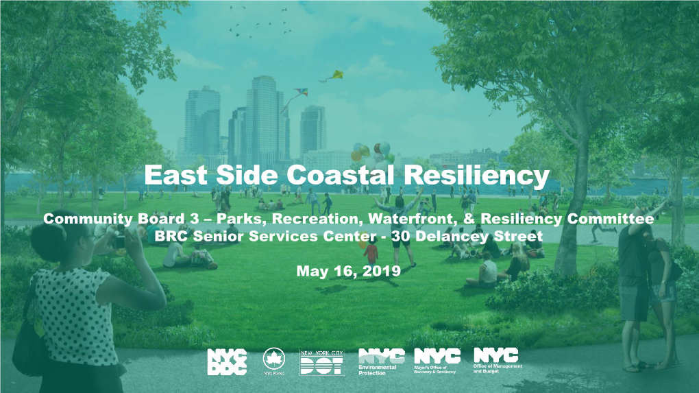 East Harlem Resiliency Study