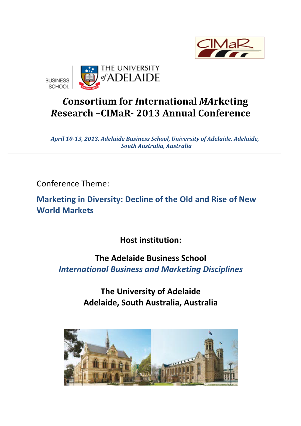 2013 Annual Conference