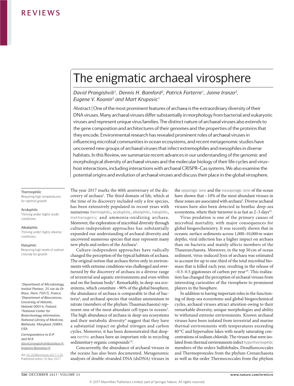 The Enigmatic Archaeal Virosphere