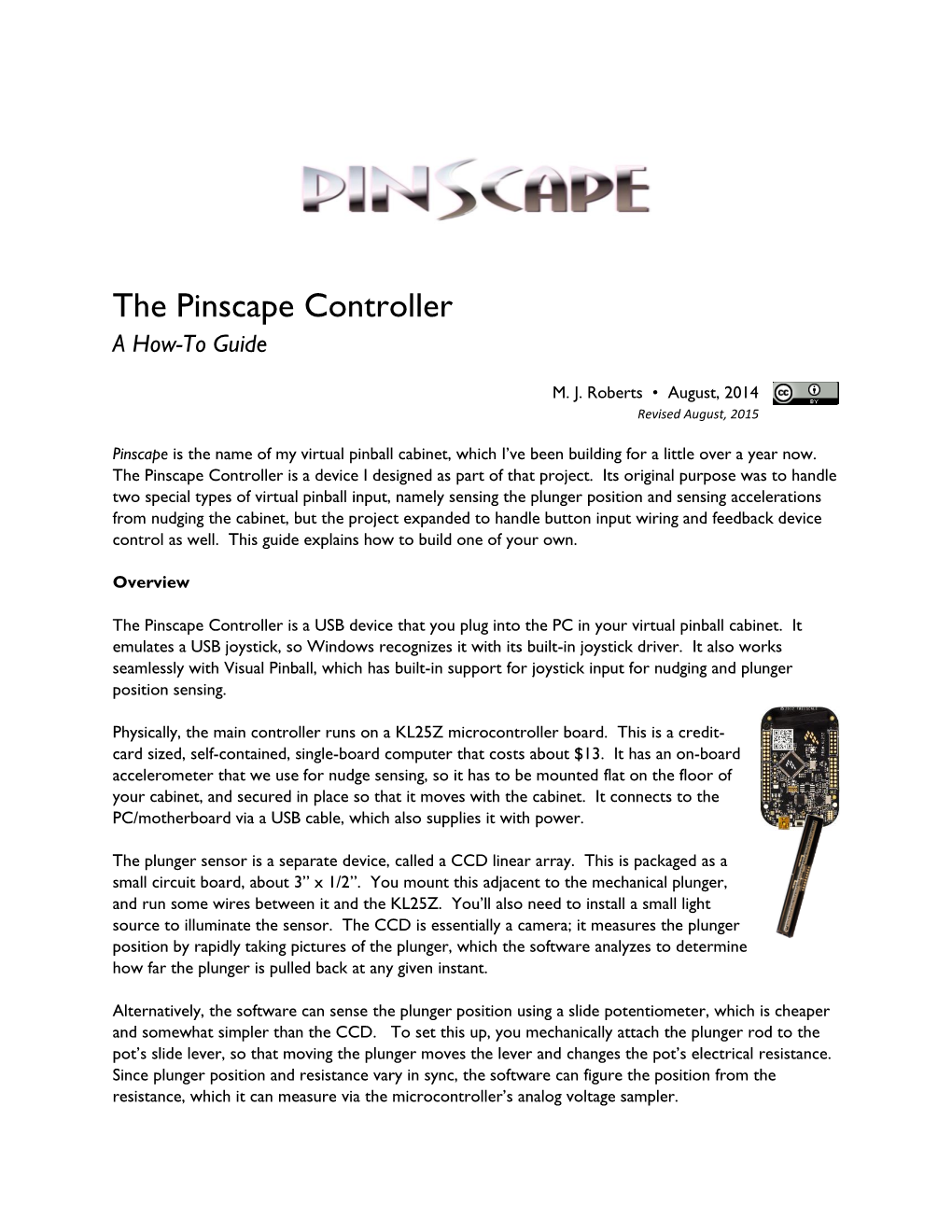 The Pinscape Controller a How-To Guide