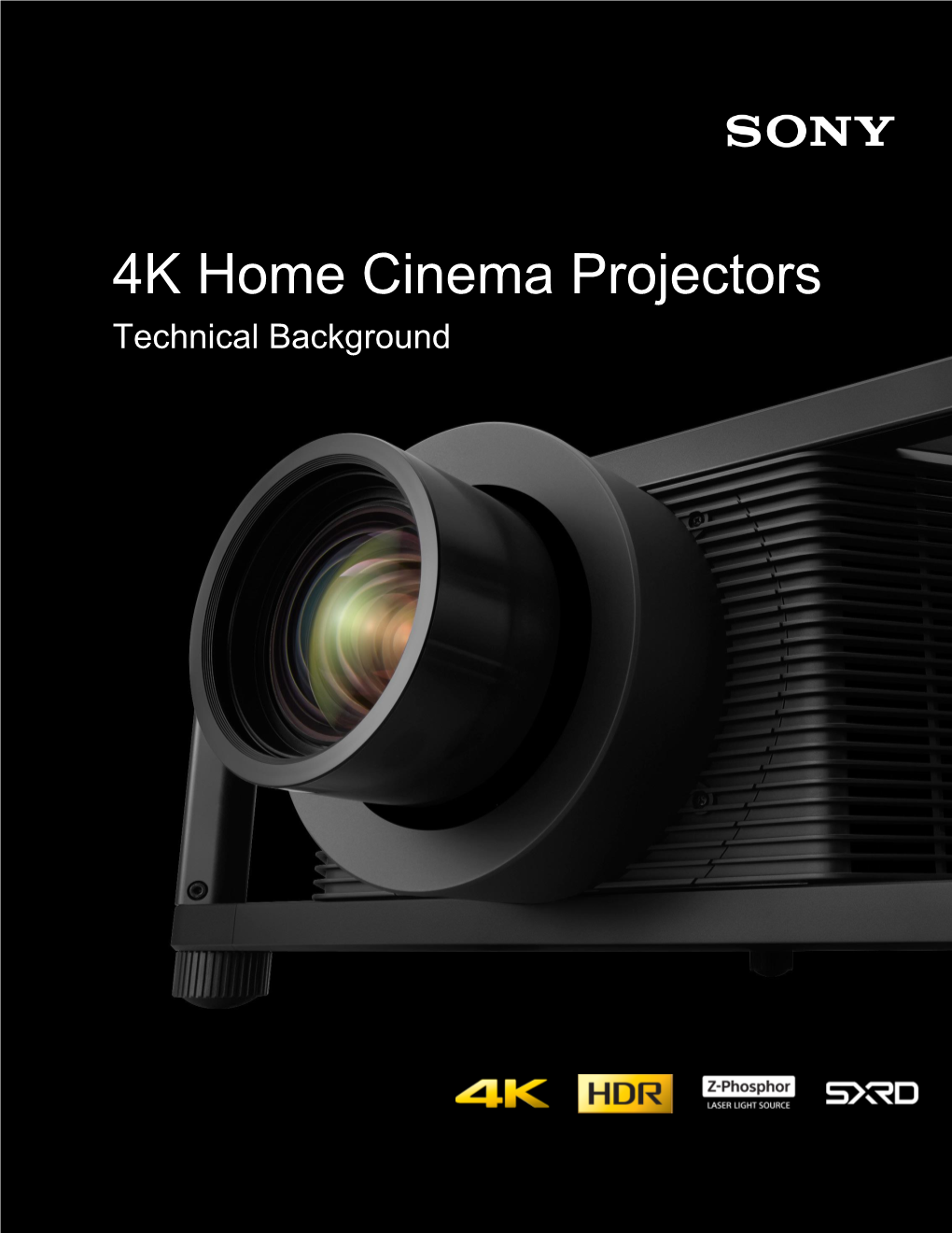 4K Home Cinema Projectors Technical Background