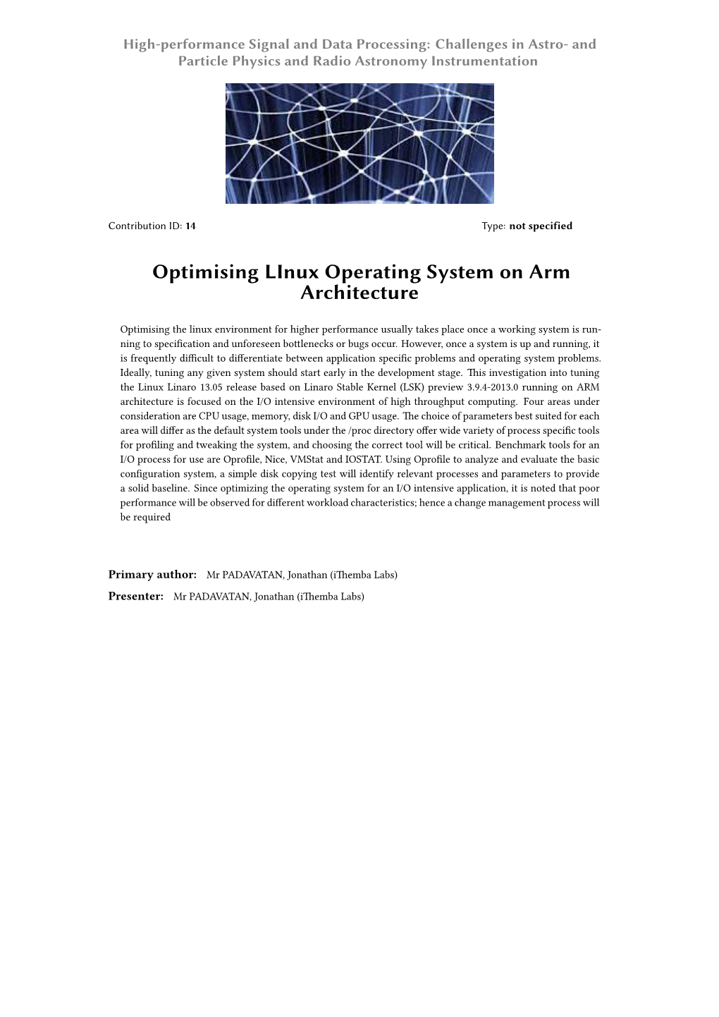 Optimising Linux Operating System on Arm Architecture