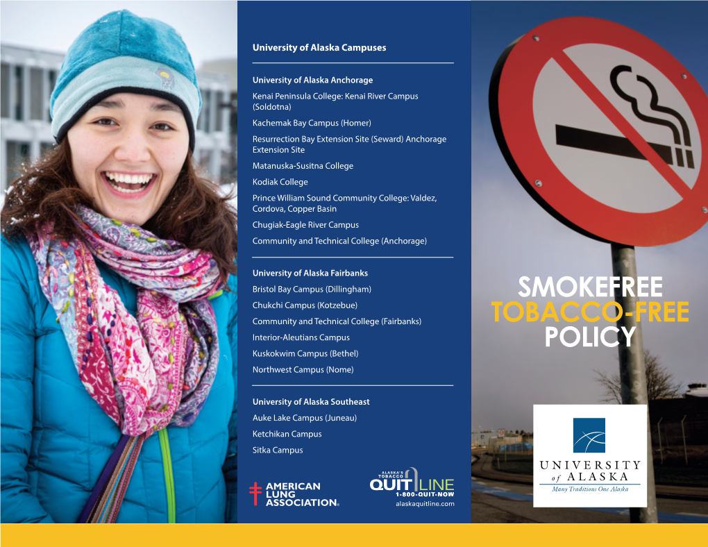 Smokefree Tobacco-Free Policy