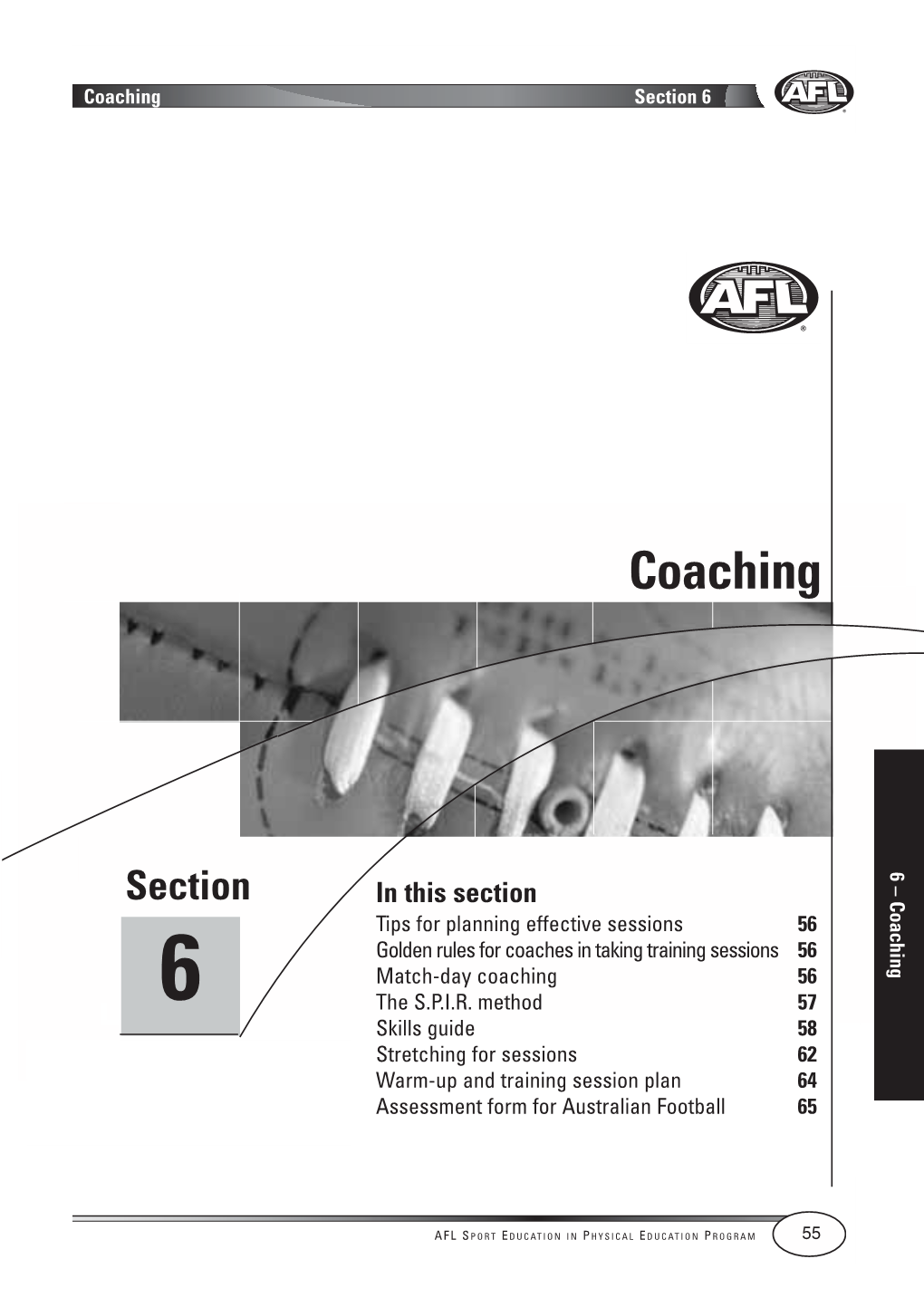 Coaching Section 6