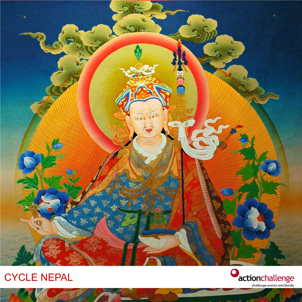 Cycle Nepal 1 Itinerary- Outline for Bespoke Trips