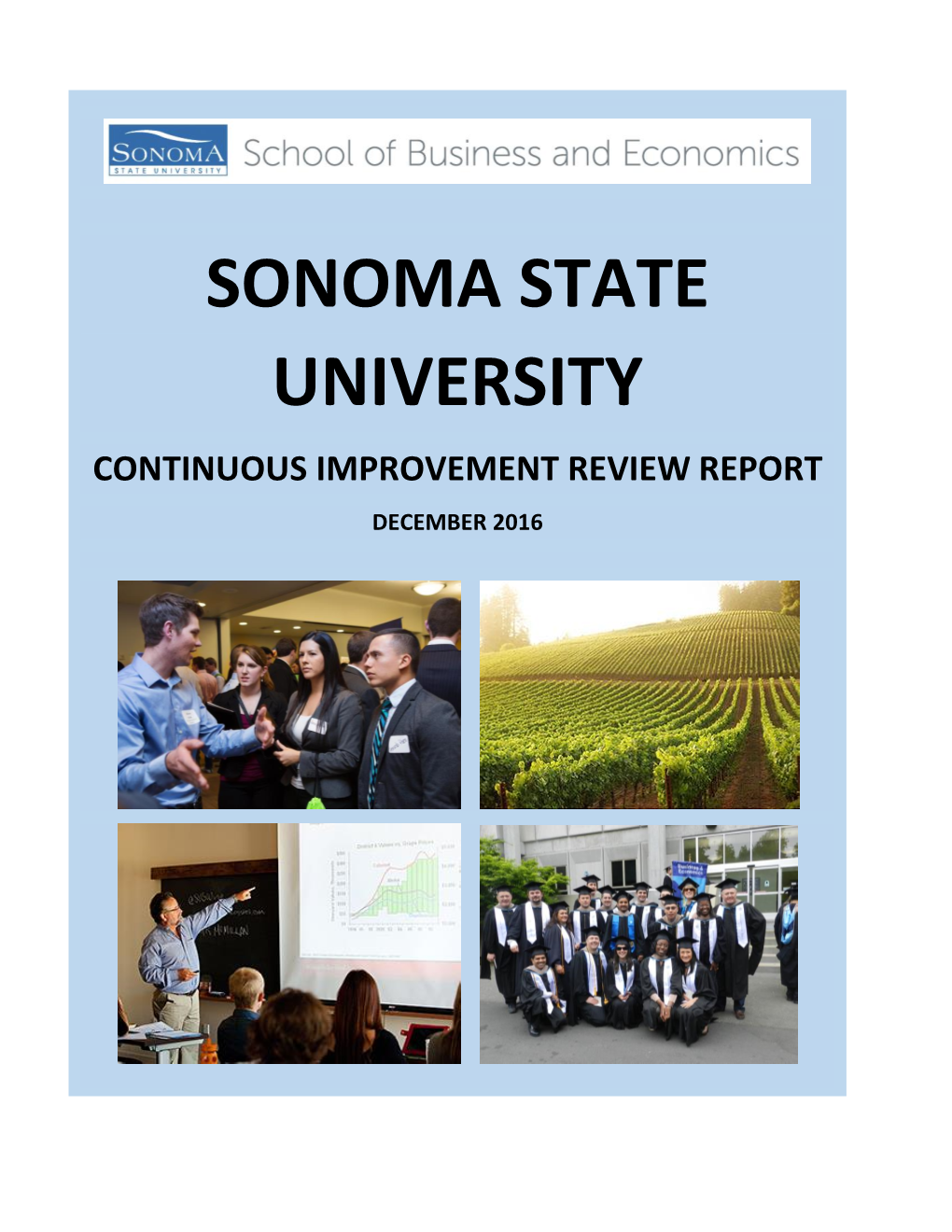 Sonoma State University's School of Business and Economics